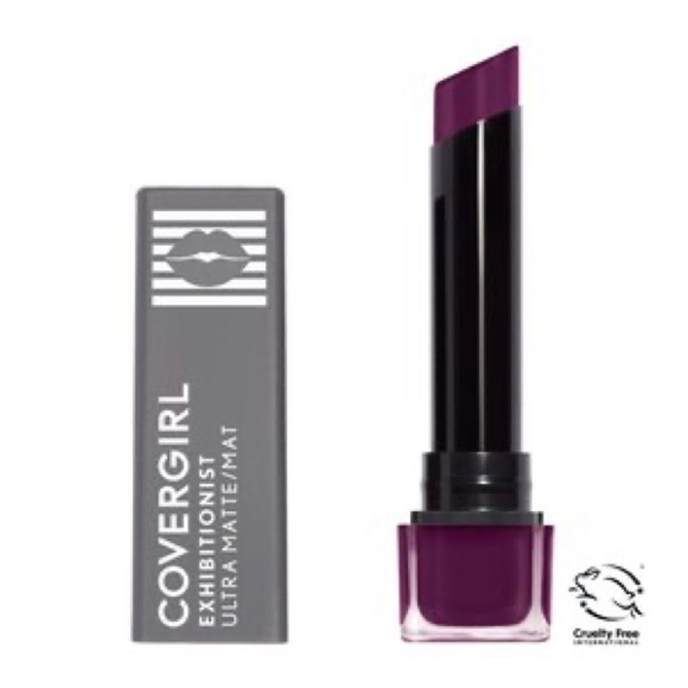 COVERGIRL Exhibitionist Ultra Matte Lipstick - Rich Burgundy
